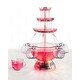 preview thumbnail 2 of 4, Nostalgia Vintage Collection Lighted Party Fountain