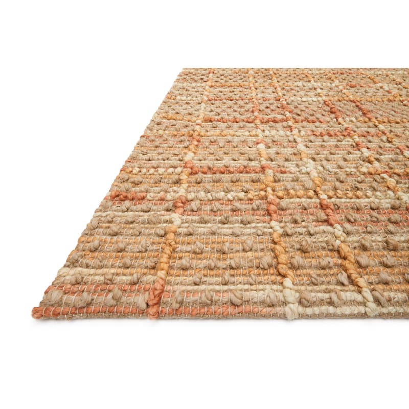 Alexander Home Ember Farmhouse Hand-Woven Jute Rug