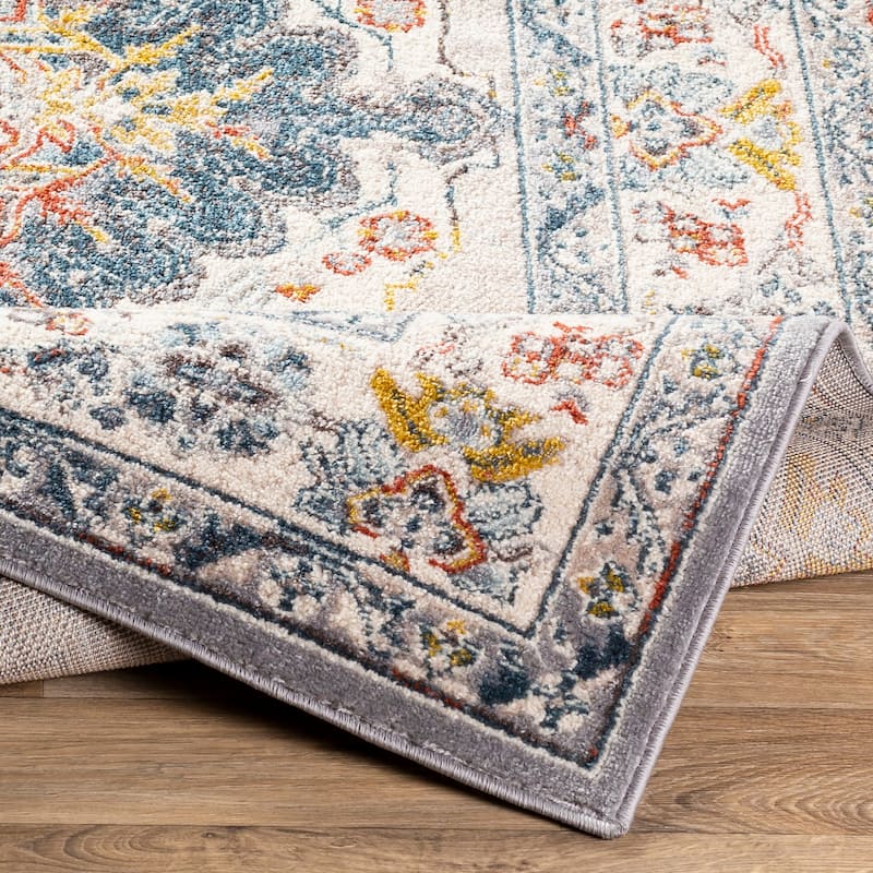 Livabliss Elmas Traditional Persian Medallion Area Rug