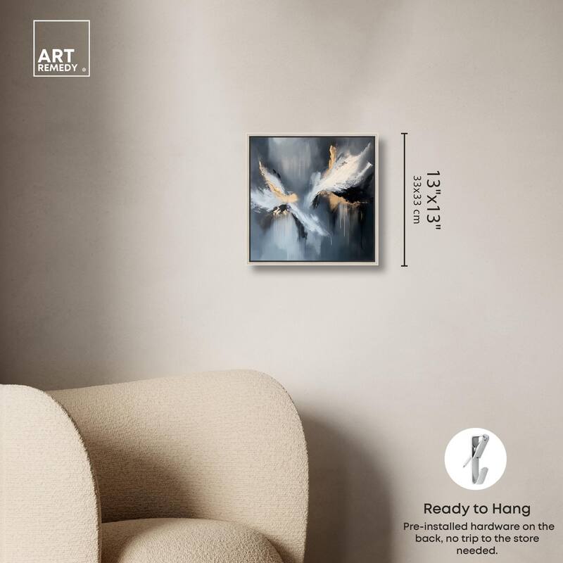 Wings of Gold Canvas by Art Remedy