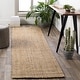preview thumbnail 13 of 13, Livabliss Jute Woven Casual Solid Area Rug Beige - 2' 6" x 8'
