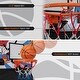 preview thumbnail 6 of 8, Costway Dual LED Electronic Shot Basketball Arcade Game with 8 Game - 81.5'' x 81'' x 42.5'' (L x W x H)
