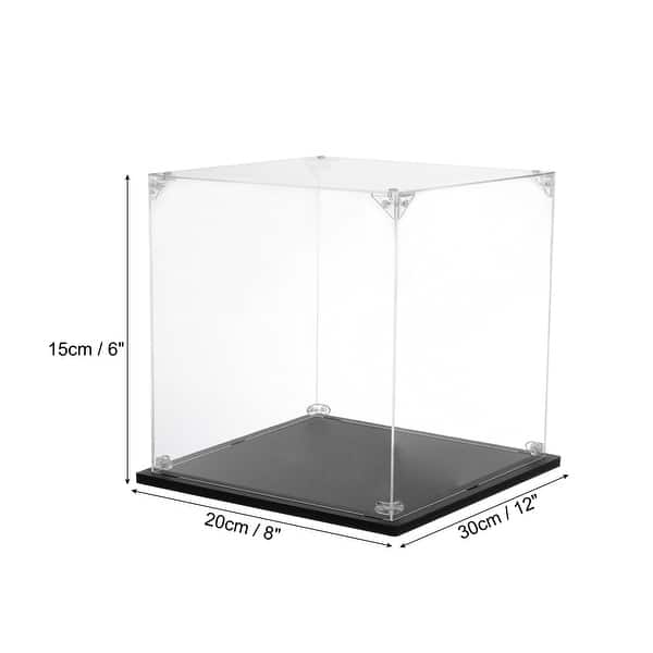 dimension image slide 4 of 65, Acrylic Display Case, for Displaying Collectibles, Dolls, Model Car