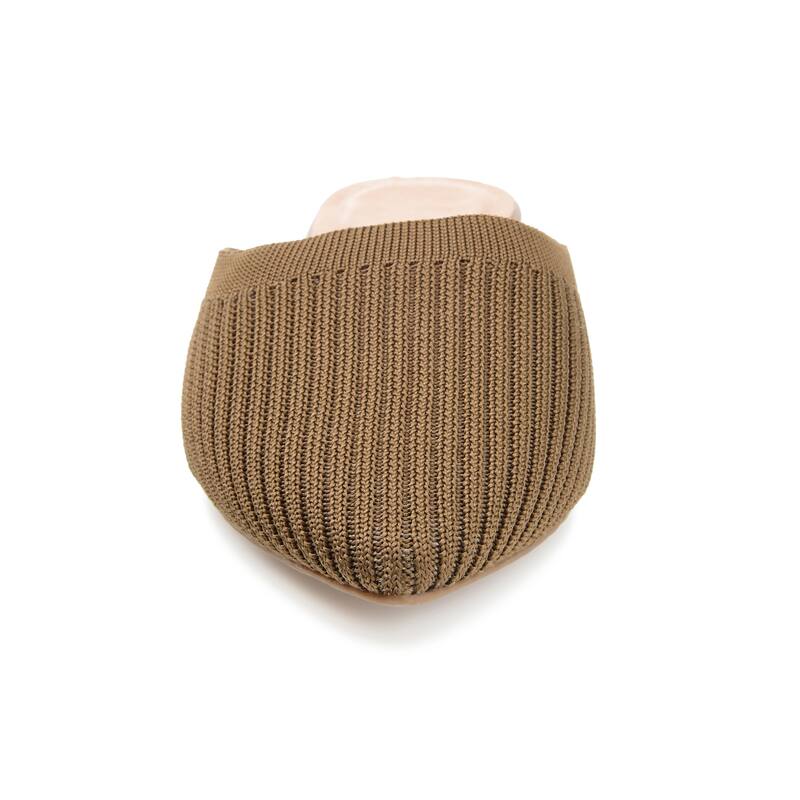 Journee Collection Women's Medium and Wide Width Aniee Slip On Almond Toe Mule Flats - Taupe - Wide - 7