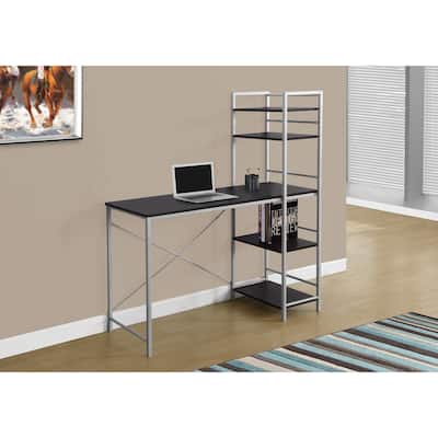 48" Compact Computer Desk with Side Storage