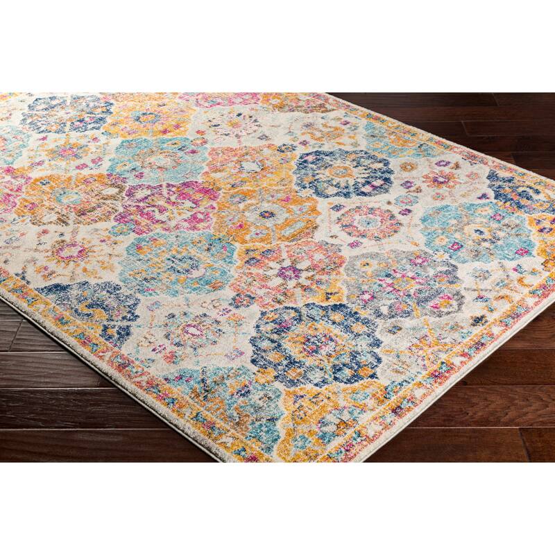 Livabliss Gracie Bohemian Patchwork Area Rug - Overstock - 12949761