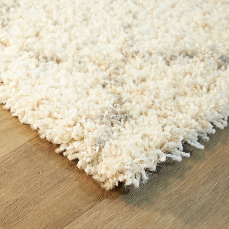 Albini Abstract Shag Area Rug