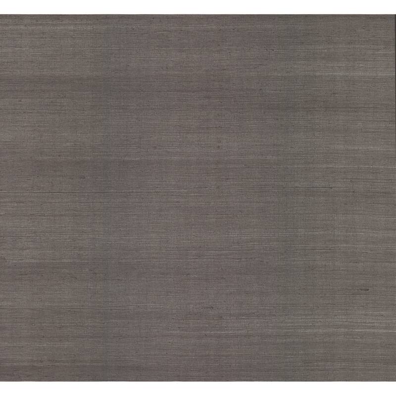 York Wallcoverings Sisal Grasscloth Silver Metallic Wallpaper