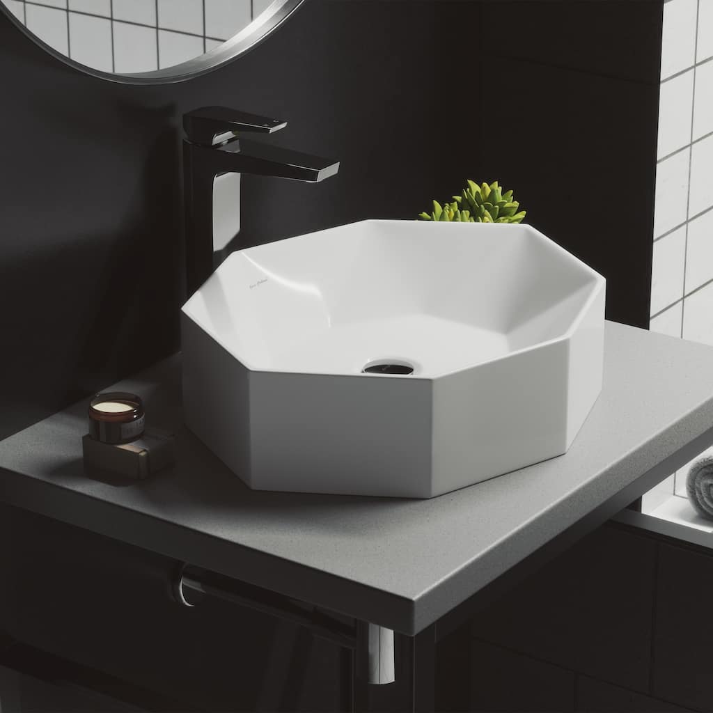 Swiss Madison SM-VS280 Brusque 19-5/16" Specialty Ceramic Vessel