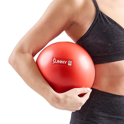 Sunny Health & Fitness Premium Pilates Ball 9" - SF-EB01-RD
