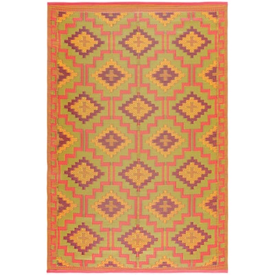 Reversible Mats Plastic Outdoor Rug for Camping, Patio, Backyard, RV, Picnic, Deck