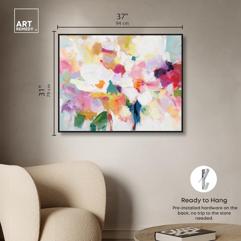 Bold Brushstroke II Canvas by Art Remedy