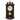 Leo 21 Inch Chestnut Wood Chiming Pendulum Wall Clock - 21 inch