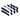 Outdoor Patio Tufted Seat Pads, Set of 2, Navy Cabana Stripe, 19" x 18" x 4.5"