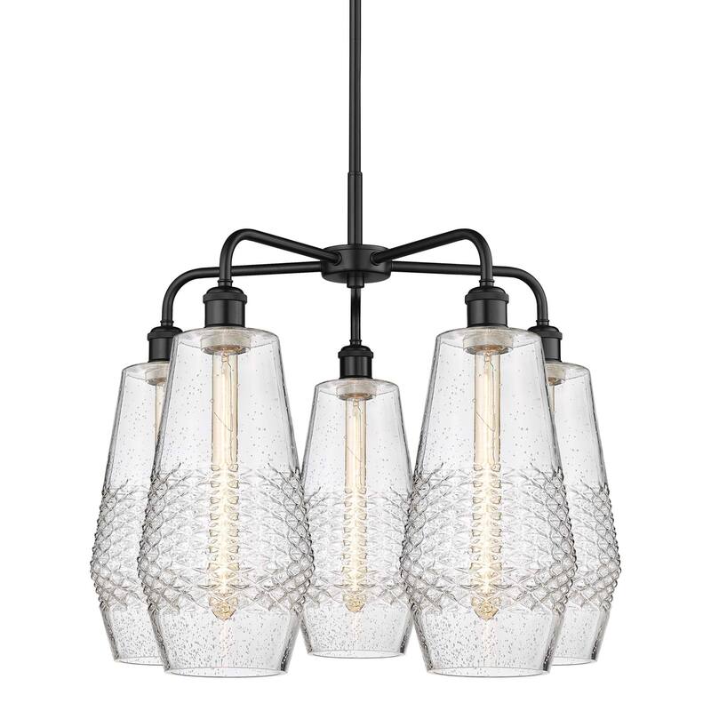 Innovations Lighting 516-5CR-22-25 Windham Chandelier Windham 5 Light