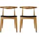 Option Walnut Wood + Black PU Leather Seat