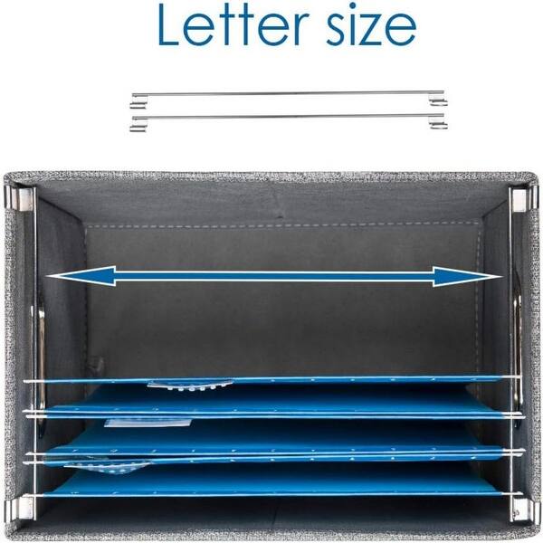 File Organizer Box -(14x9.3x10.8 inch) - Bed Bath & Beyond - 39310776