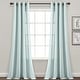 preview thumbnail 5 of 30, Lush Decor Faux Linen Grommet Window Curtain Panel Pair - 84" x 52"