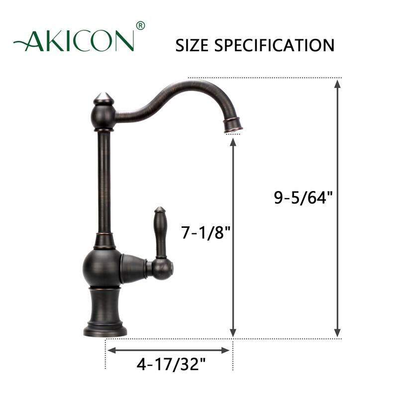 One-Handle Drinking Water Faucet for Cold Water