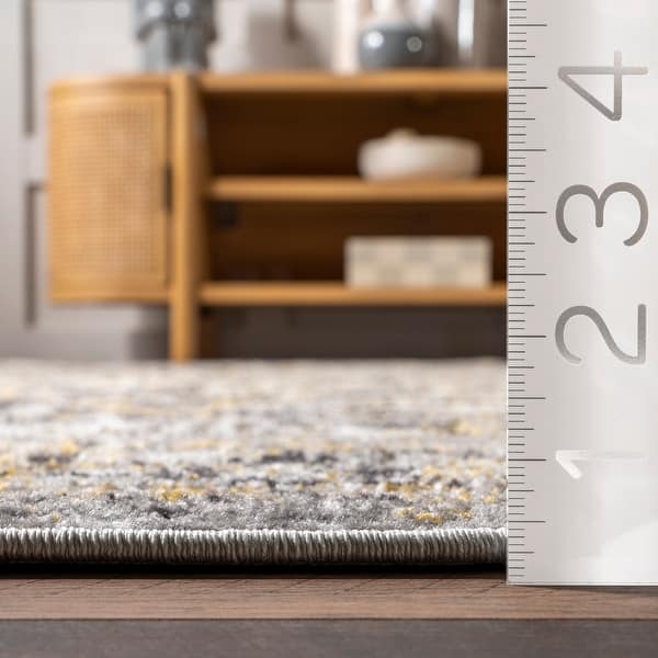 dimension image slide 0 of 2, Nuloom Lilah Vintage Medallion Area Rug