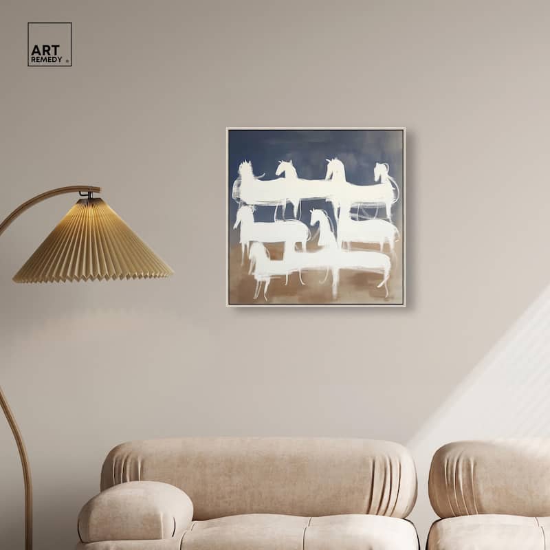 Phantom Herd Canvas by Art Remedy