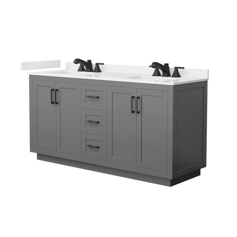 Wyndham Collection WCF292966D-QTZ-US3MXX Miranda 66" Free Standing