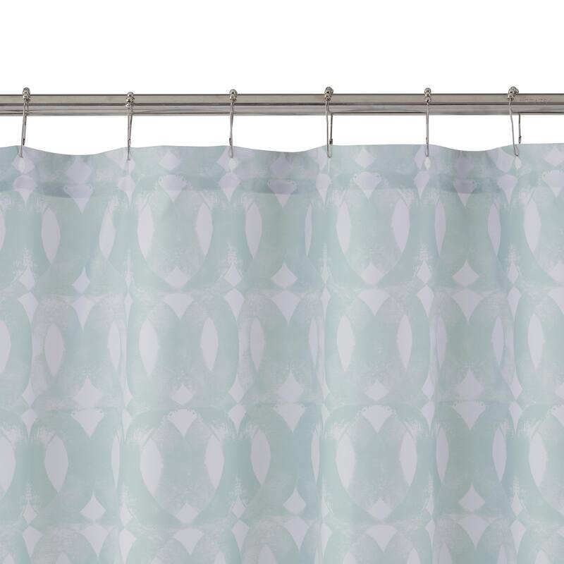 Martex Arcadia Gemma Microfiber Shower Curtain