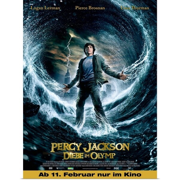 Percy Jackson The Olympians The Lightning Thief 2010 Poster Print Overstock 24135229