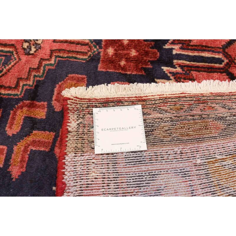 ECARPETGALLERY Hand-knotted Andelz Red Wool Rug - 4'3 x 7'10
