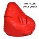 preview thumbnail 5 of 7, Leatherette Bean Bag Cover Filling Not Included, Ideal for Children and Teenagers by Ample Decor