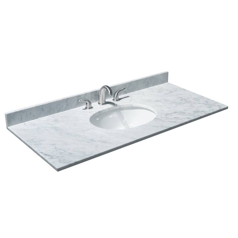 Deborah 48-inch Single Vanity, Oval Sink, Medicine Cabinet