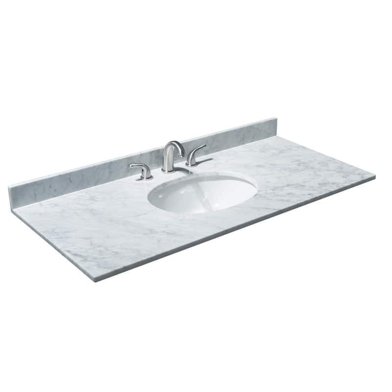 Deborah 48-inch Single Vanity, Oval Sink, No Mirror