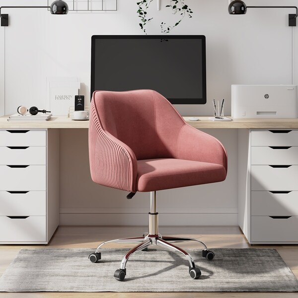 Velvet ergonomic desk chair cheap