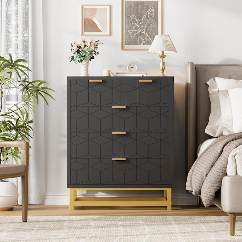 5 Drawer Dresser for Bedroom, Living Room, Entryway