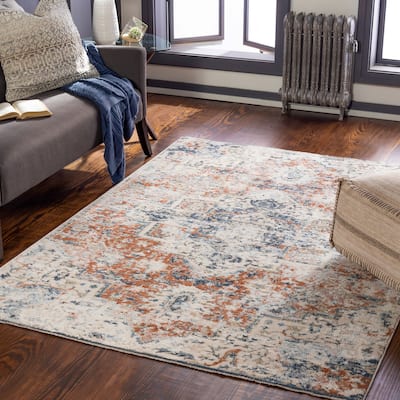 Livabliss Behnam Vintage Medallion Area Rug