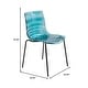 preview thumbnail 2 of 37, LeisureMod Astor Set of 4 Acrylic Plastic Transparent Dining Side Chair With Chrome Base for Home Kitchen Restaurant