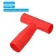 preview thumbnail 4 of 5, 2Pcs 34mm Shovel T Grip Handle PP Shovel Handle Replacement T Shaped - Red