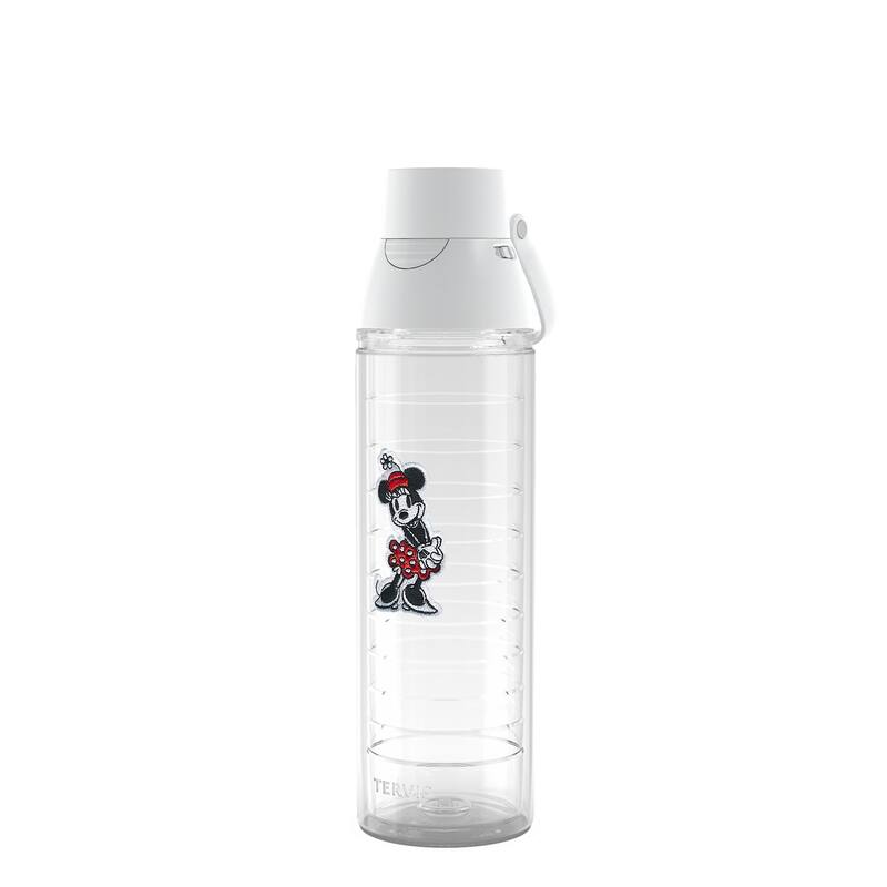 Tervis Disney Original Made in USA Double Walled Insulated Travel Tumbler, Minnie - 24oz Venture Lite Water Bottle - 24oz Venture Lite Water Bottle