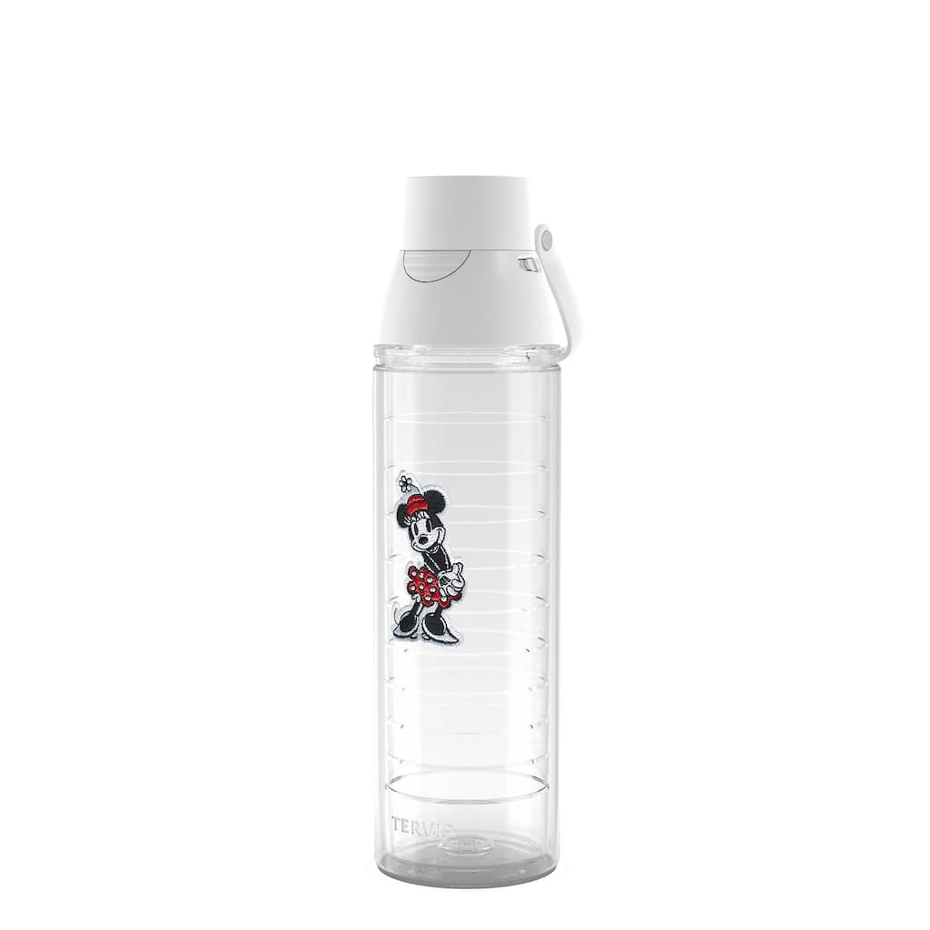 Tervis Disney Original Made in USA Double Walled Insulated Travel Tumbler, Minnie - 24oz Venture Lite Water Bottle