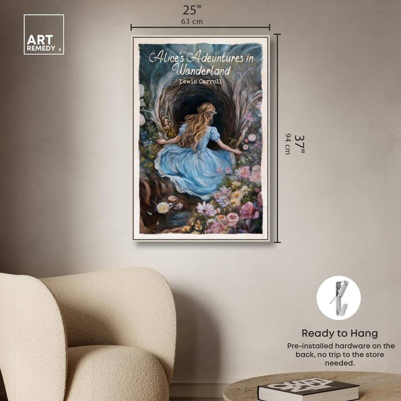 Alice Classic Canvas by Art Remedy