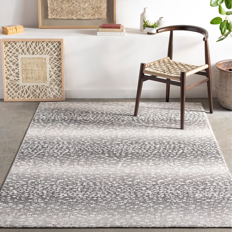 Artistic Weavers Loralie Antelope Striped Area Rug - 5'3" x 7'3" - Charcoal