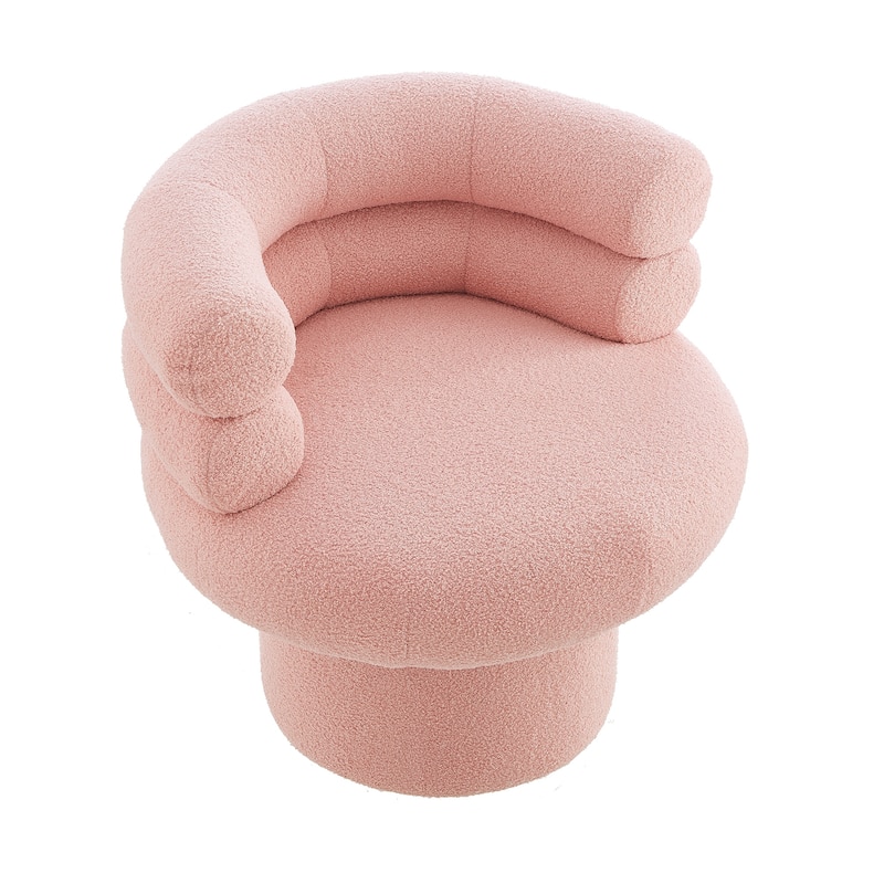 360°Swivel Chair Swivel Accent Chair Round Swivel Chair Barrel Chair Vanity Chair for Living Room, Bedroom or Small Space