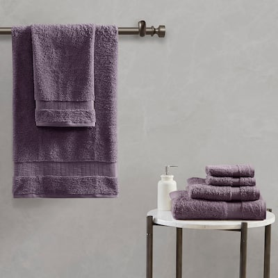 One hundred percent Egyptian Cotton 6 Piece Towel Set