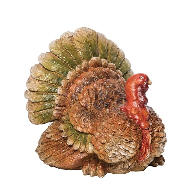 10" x 10" Turkey Figure Centerpiece