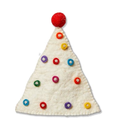 Festive Dot Bottle Topper Set - Multicolor Wool Bottle Stoppers for Holiday Decor - Perfect for Christmas Bar Accessories