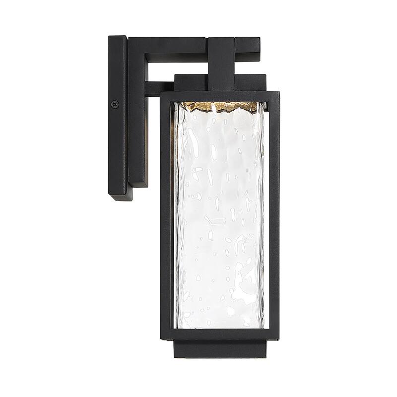 Two if By Sea 12in Indoor or Outdoor Wall Light 3000K in Black