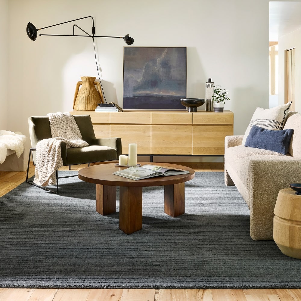 Southwest Striped Wool Area Rug