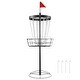preview thumbnail 15 of 16, VEVOR Disc Golf Basket Heavy Duty Steel Practice Disc Golf Course Basket, Indoor & Outdoor Pro Golf Basket Set Black + no extra discs