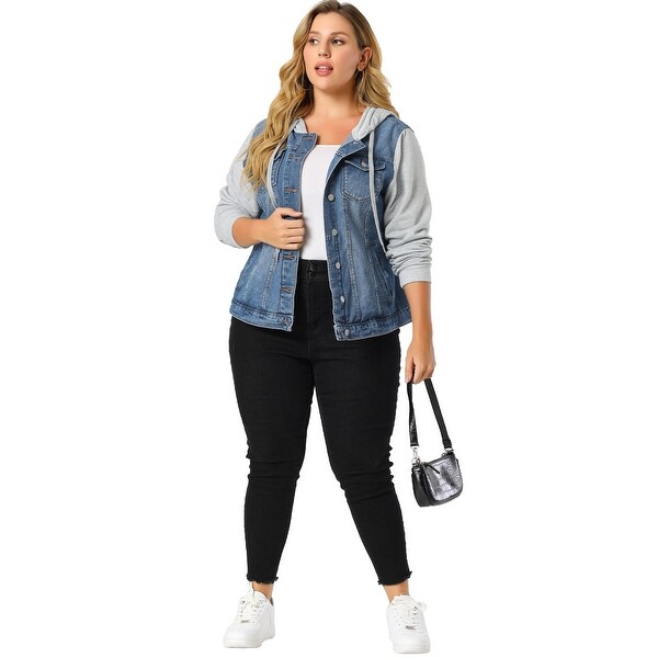 womens denim utility jacket