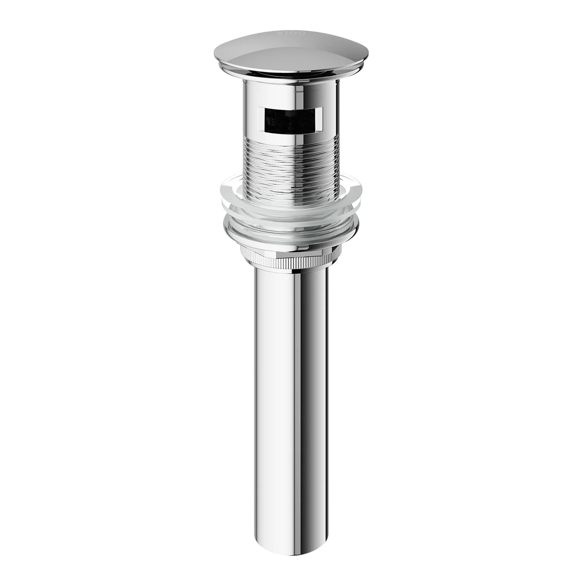 VIGO 1.75" W Bathroom Sink Pop-Up Drain in Chrome